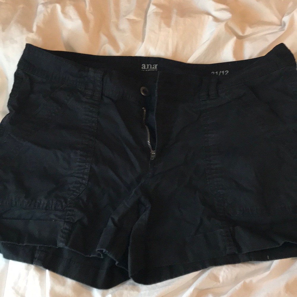 Black stretchy shorts